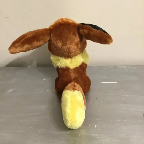 Build A Bear Pokémon Eevee Brown Plush Toy Mammalian Creature Normal Type Genera - Picture 4 of 10